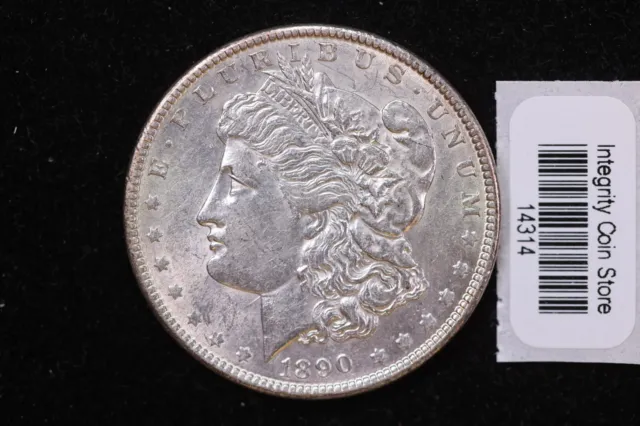 1890 Morgan Silver Dollar, Affordable Uncirculated Coin, Store Sale #14314