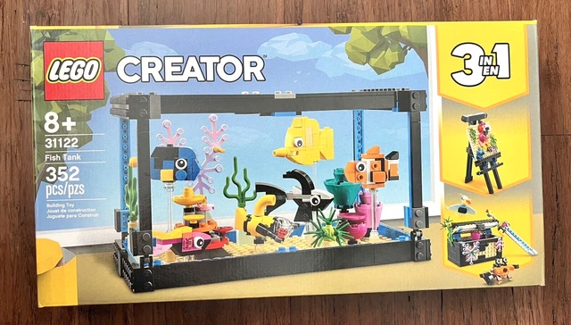 LEGO 31122 Creator 3-in-1 Fish Tank-352 Pieces