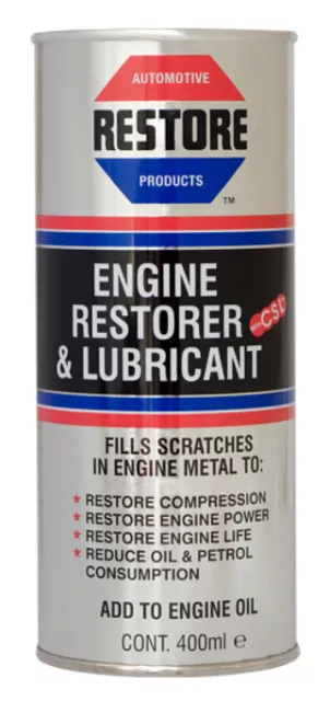 Ametech ENGINE RESTORER 400ml - cure wear-related problems in 2 Ltr car engines