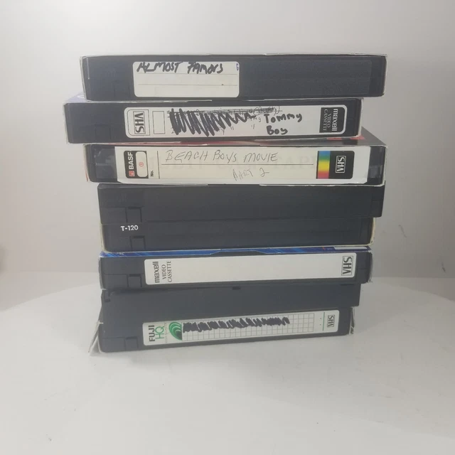 LOT OF 15 Prerecorded VHS Tapes Sold for Used Blanks Group 52 EUR 16,97