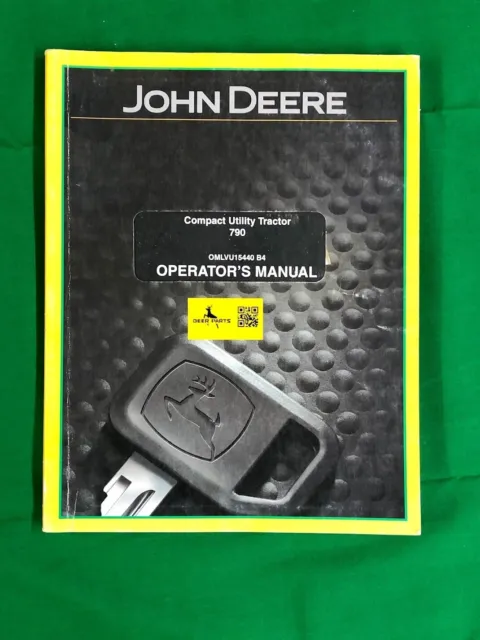 John Deere OMLVU15440 790 Operator's Manual