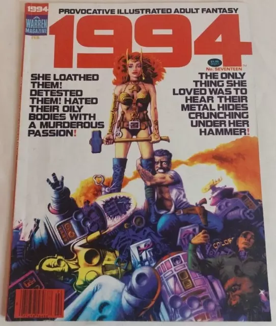 1994 Provocative Illustrated Adult Fantasy #17  February 1981