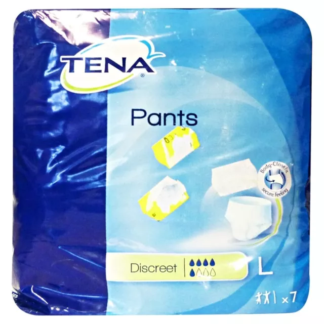 Tena X Incontinence Pants Discreet Large 7 Pièces 5 Gouttes