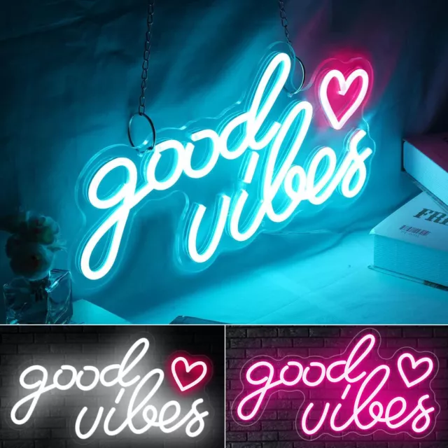 Neon LED Schild Bar Licht Deko Lampe Schriftzug Schaufenster Café Reklame