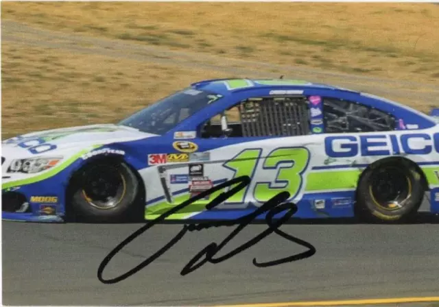 CASEY MEARS NASCAR Racing Race Car Driver Auto Autographed Signed 4x6 Photo 1