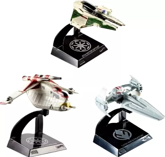Hot Wheels - Star Wars Starships Select (paquete de 3) - Multi (obtienes los 3)