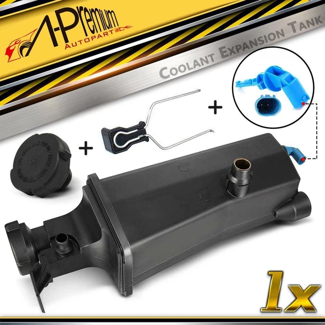 RADIATOR COOLANT OVERFLOW Expansion Tank Bottle Reservoir w/Sensor w