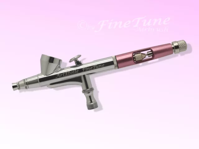 FineTune FT-730 NailArt - Ladyline pink Double Action Airbrushpistole 0,2mm