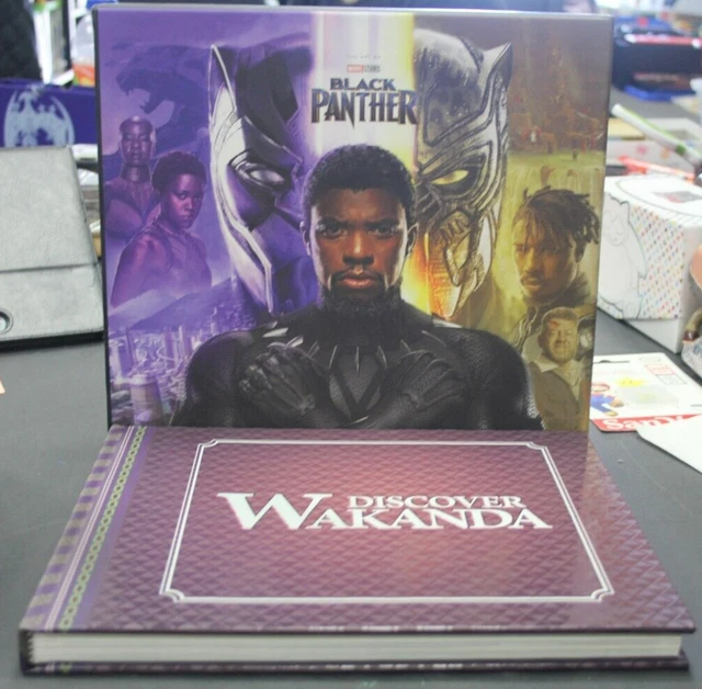 YouU 2 Pièces Collier panthère Noire et Masque de Panthère Noire Wakanda King T'Challa Pendentif