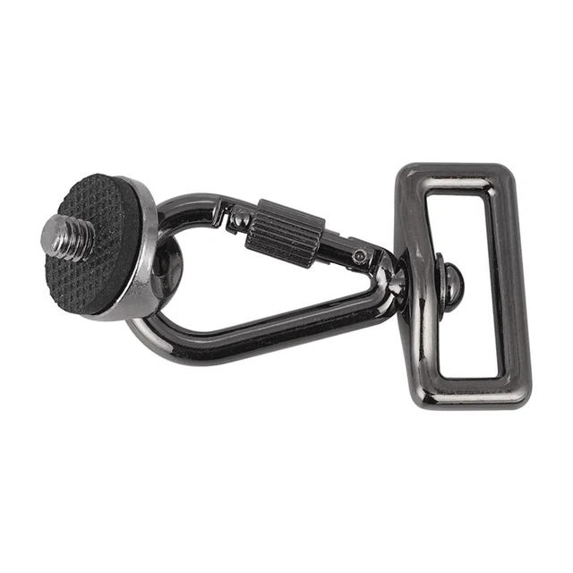 Accesorios para cámara adaptador de tornillo de 1/4 de pulgada + gancho de conexión para cabestrillo rápido N7O1