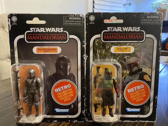 Star Wars Retro Collection The Mandalorian (Beskar) & Boba Fett (Morak)