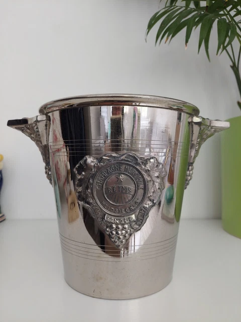 seau à champagne taittinger vintage alu aluminium argit