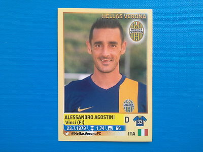 calciatori PANINI 2013/14 N 228 ALESSANDRO AGOSTINI HELLAS VERONA 