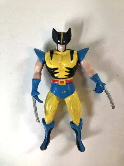 Marvel 1994 X-Men Die Cast Metal Steel Mutants WOLVERINE 2.5” Vintage