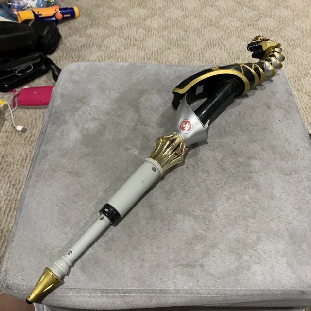POWER RANGERS DINO Thunder Abaranger Dino Thruster Brachio Staff ...