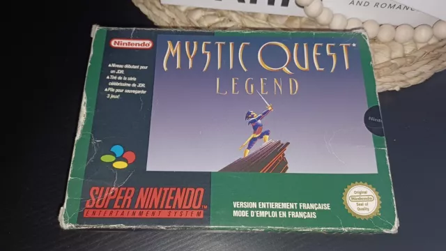 Mystic Quest Legend Snes Super Nintendo