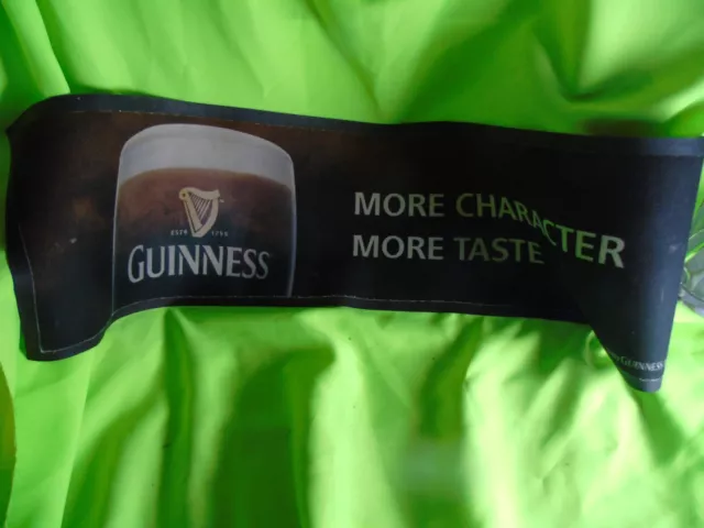 Guinness rubber bar mat runner