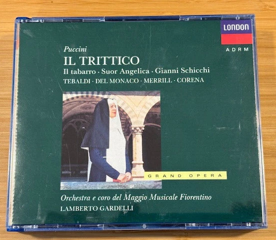 その他 Il Trittico: Tebaldi / Del Monaco / Merrill / Gardelli / Ommf [CD] Giacomo Puccini, Lamberto Gardelli, Renata Tebaldi, Fernando