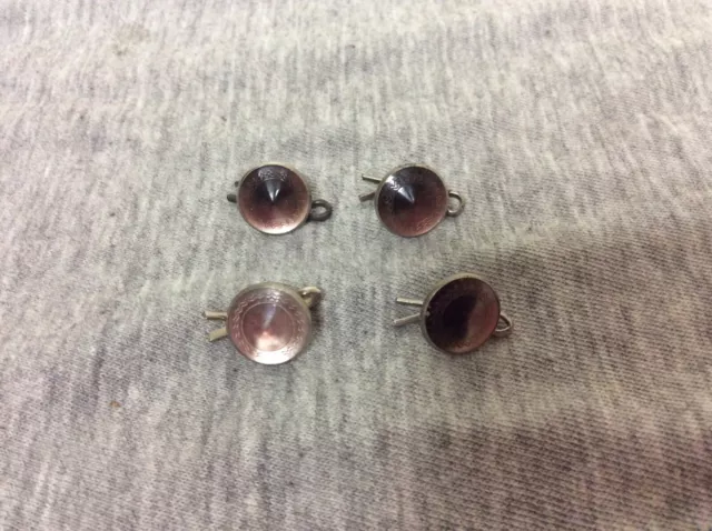 Vintage Men’s MCM Silvertone Tuxedo Shirt Buttons