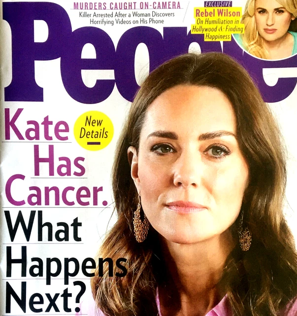 PEOPLE MAGAZINE APRIL 8, 2024 PRINCESS WALES KATE MIDDLETON CANCER