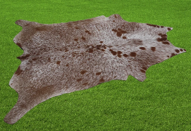 100% nuevas alfombras de cuero de vaca piel de vaca cuero (60"" x 53") piel de vaca SA-1625