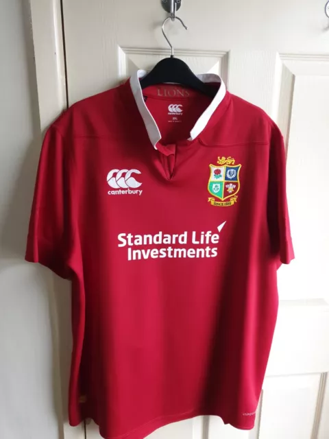 british irish lions rugby shirt XXL