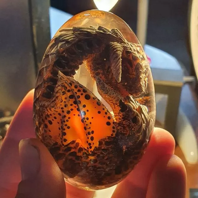 HOT Hobbit Lava Dragon Egg Game of Thrones Harry Potter Dinosaur Eggs Souvenir #