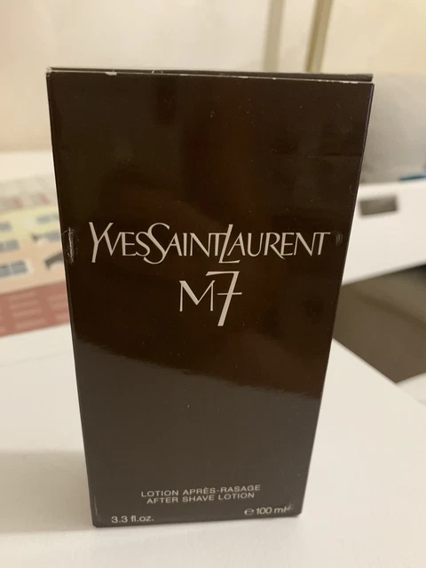 DOPOBARBA M7 YVES SAINT LAURENT 100 ml VINTAGE AFTER SHAVE LOTION LOZIONE SPLASH