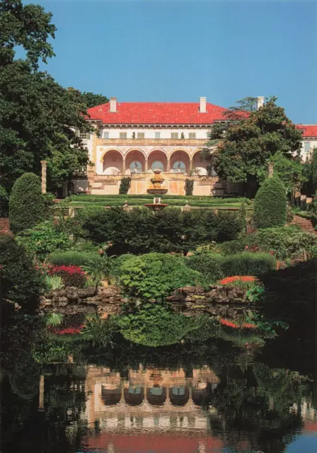 Tulsa OK Oklahoma, Villa Philbrook Museum of Art, Vintage Postcard