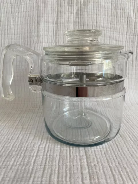 Corning Atomic Design Coffee Percolator 6 Cup Pot Vintage Heat Proof Glass  Vintage Kitchen Coffee Percolator Kitchen Corning Ware 