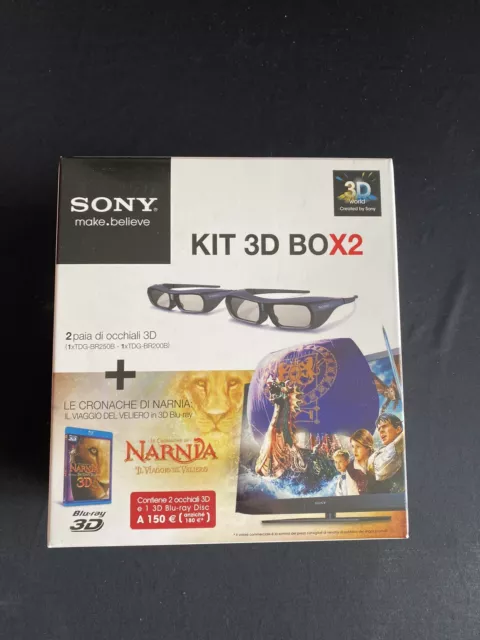 Sony Kit 3D Box2 Le Cronache Di Narnia Bluray+Occhiali 3D