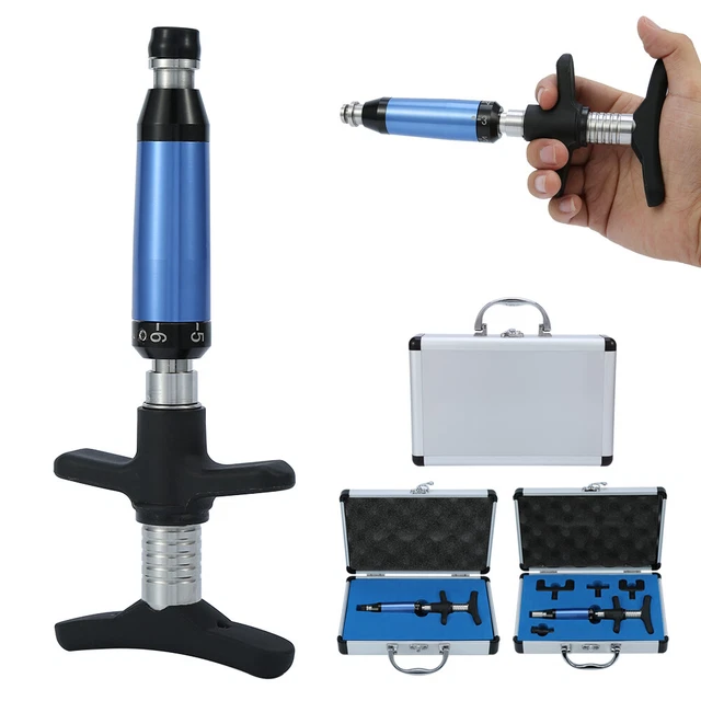 6 Levels Manual Chiropractic Spine Adjusting Corrector Tool Forth Massager GIP