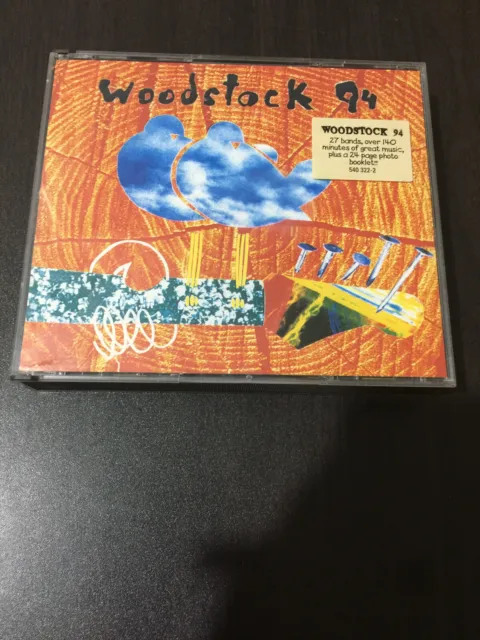 woodstock 94 cd album various metallica aerosmith live femmes green day salt n p