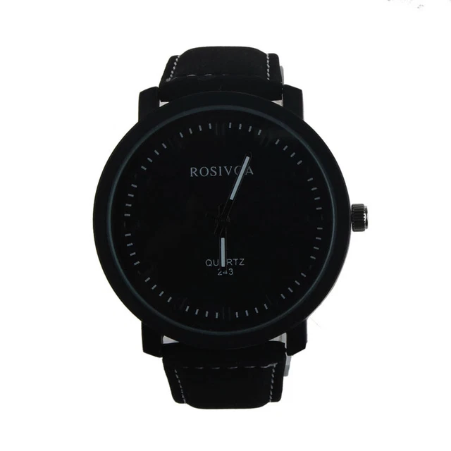 Scrub Forest Belt Tide Table Harajuku Style Curved Handsome Watch BK
