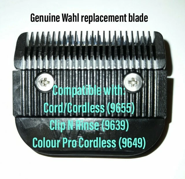 GENUINE WAHL HAIR CLIPPER BLADE REPLACEMENT to fit 9639 9649 9655 £15.