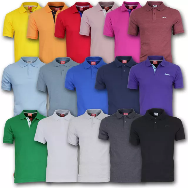 SLAZENGER Polohemd Polo Shirt Poloshirt Hemd S M L XL XXL XXXL XXXXL 2XL 3XL 4XL