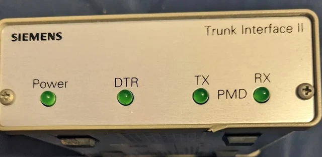 Siemens High Speed Trunk Interface II Smoke Control System Equipment PN 538-665