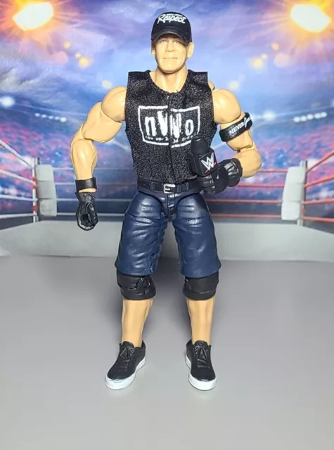WWE Elite Custom NWO John Cena Mattel Wrestling Action Figure
