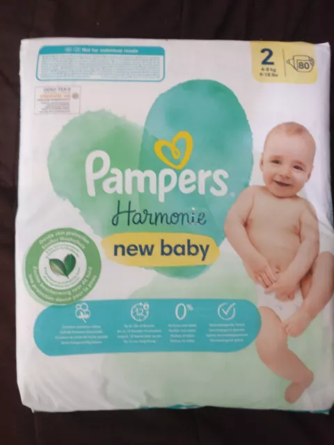 Pampers harmonie pants couches-culottes taille 4 culottes 9kg-14kg x48