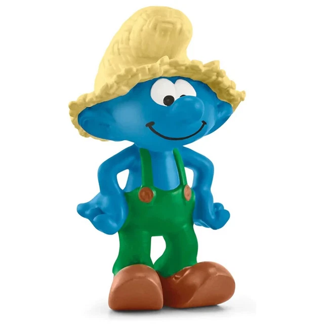 Modellino Action figure statua modellino   schleich PUFFO CONTADINO da collez...