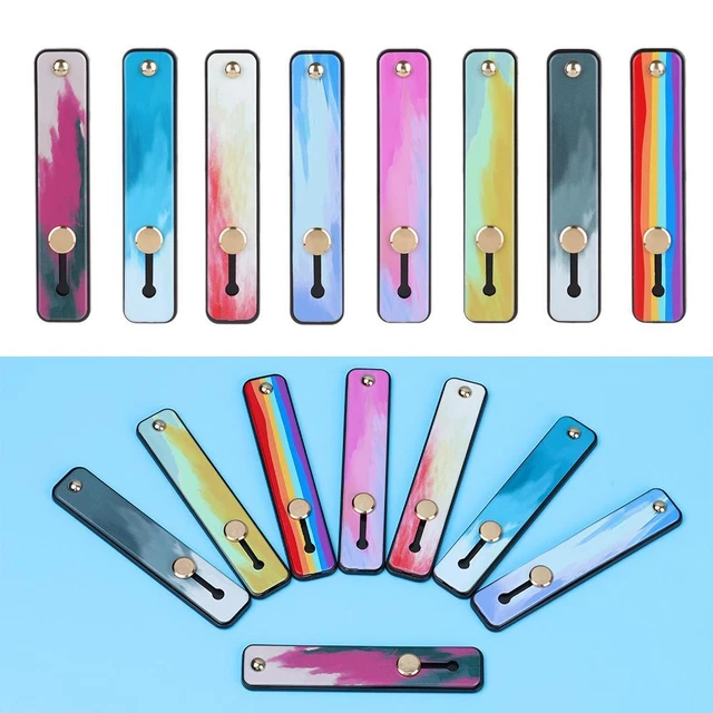 de sangle Poignée de téléphone Rainbow Porte - anneaux Téléphone en silicone