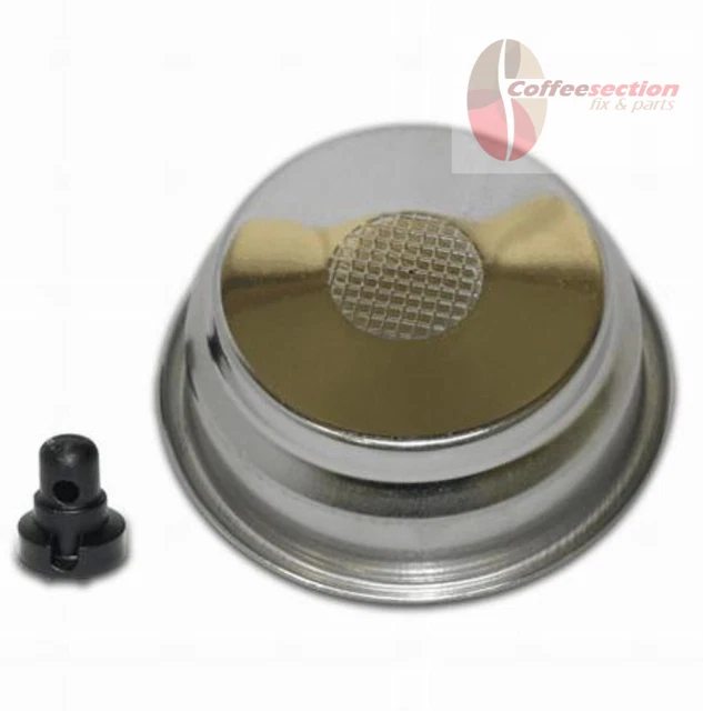 Filtre Portafilter 2 Tasses 54 Mm – Acier Inoxydable, Pour Machine à Café, Extraction Optimale