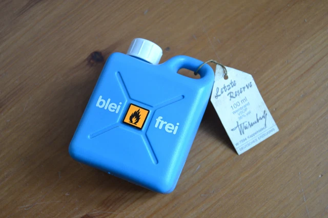Letzte Reserve Benzin-Kanister Weinbrand Weisenbach Kappelrodeck vor 1993