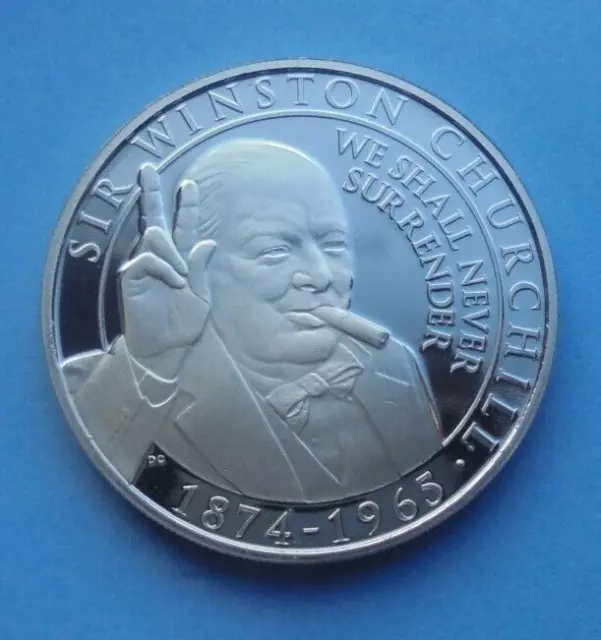 Gibraltar, 2020 Half Crown, Proof, in capsule, Churchill, as shown.