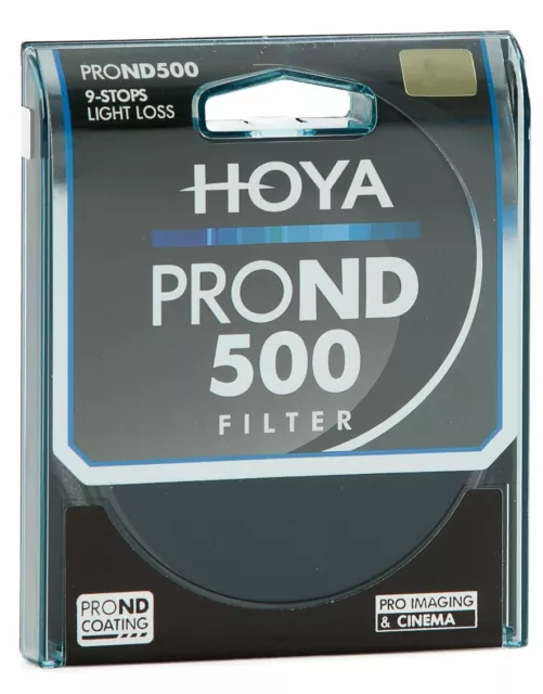 HOYA Pro ND500 Filter 46,49, 52, 55, 58, 62, 67, 72, 77, 82mm  9 stops ND