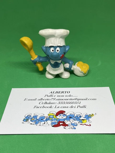 Puffi Smurfs Puffo Cuoco Smurf Cook  20073