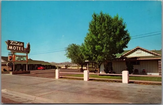 KINGMAN, Arizona Postcard RANCHITO MOTEL Highway ROUTE 66 Roadside - c1960s
