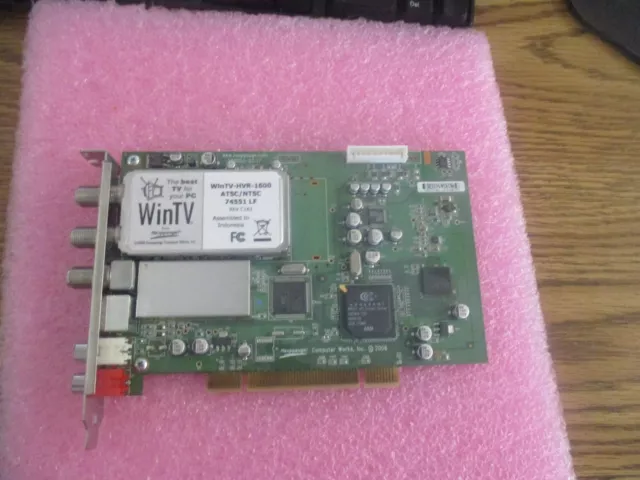 Hauppauge Modèle: Wintv-hvr-1600 Tv - Pc Carte <