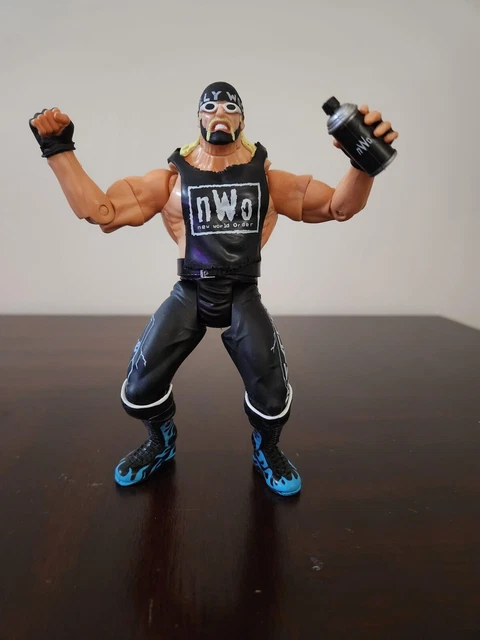 1999 Hollywood Hulk Hogan Smash N Slam Wrestlers Figure Toy Biz NWO