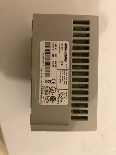 Allen-Bradley 1794-QB16 Flex I/O Input Module Ser. A